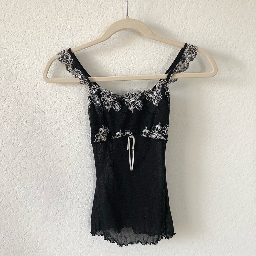 Beautiful sheer mesh top